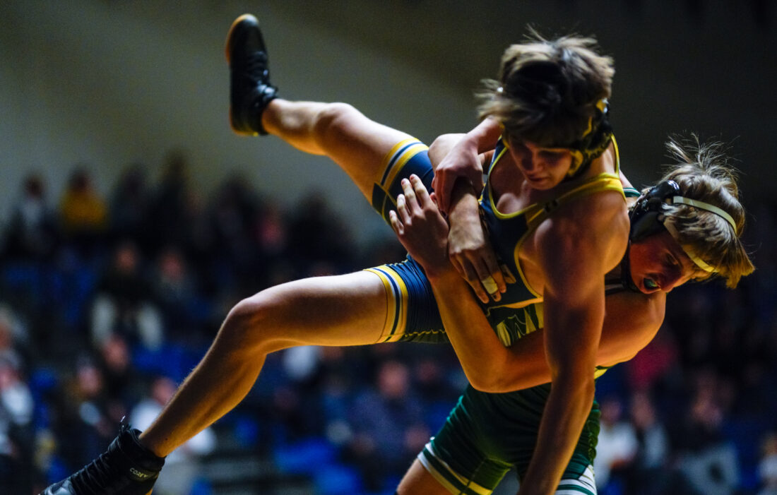 Montoursville wrestling avoids upset to Hughesville thanks to late